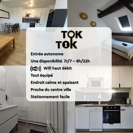 Tok Tok S6 3ch Moderne Plein Centre